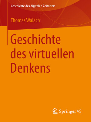 cover image of Geschichte des virtuellen Denkens